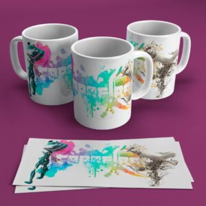 Keramiktasse Capoeira Color II 330ml