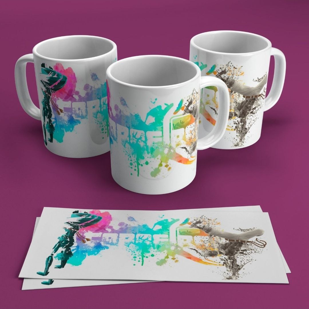 Keramiktasse Capoeira Color II 330ml