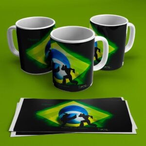 Keramiktasse Capoeira Brasil 330ml