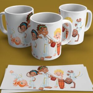 Keramiktasse Capoeira Kids 330ml